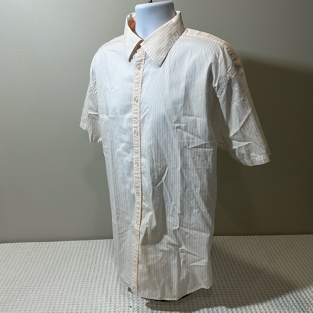 Uniqlo Cream Casual Button Down Shirt